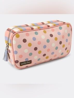 Matilda Jane Pastel Polka Dot Cosmetic Case
